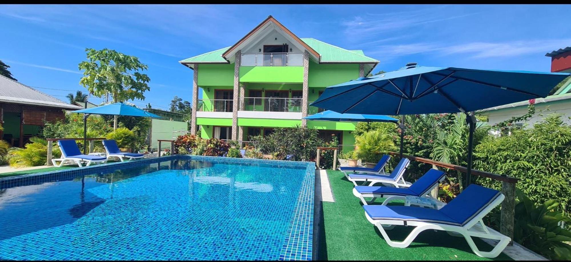 Benjamine'S Guesthouse La Digue Luaran gambar