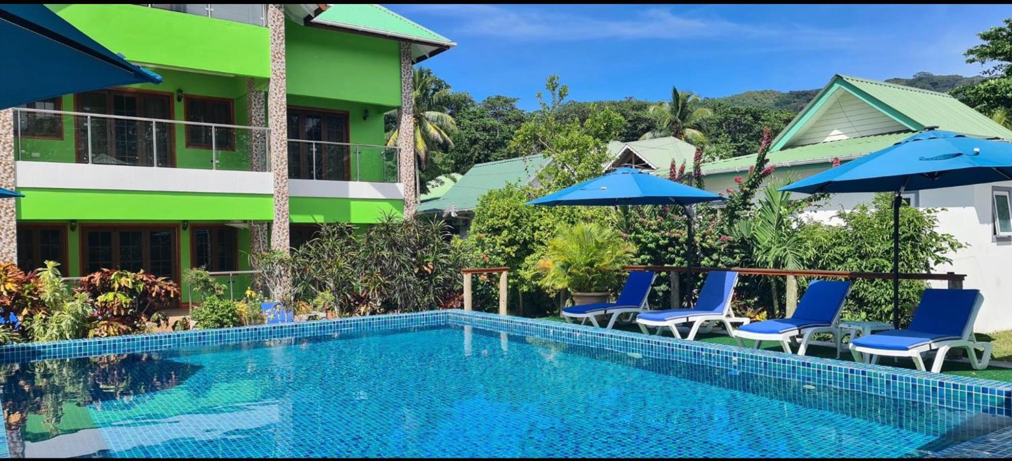 Benjamine'S Guesthouse La Digue Luaran gambar