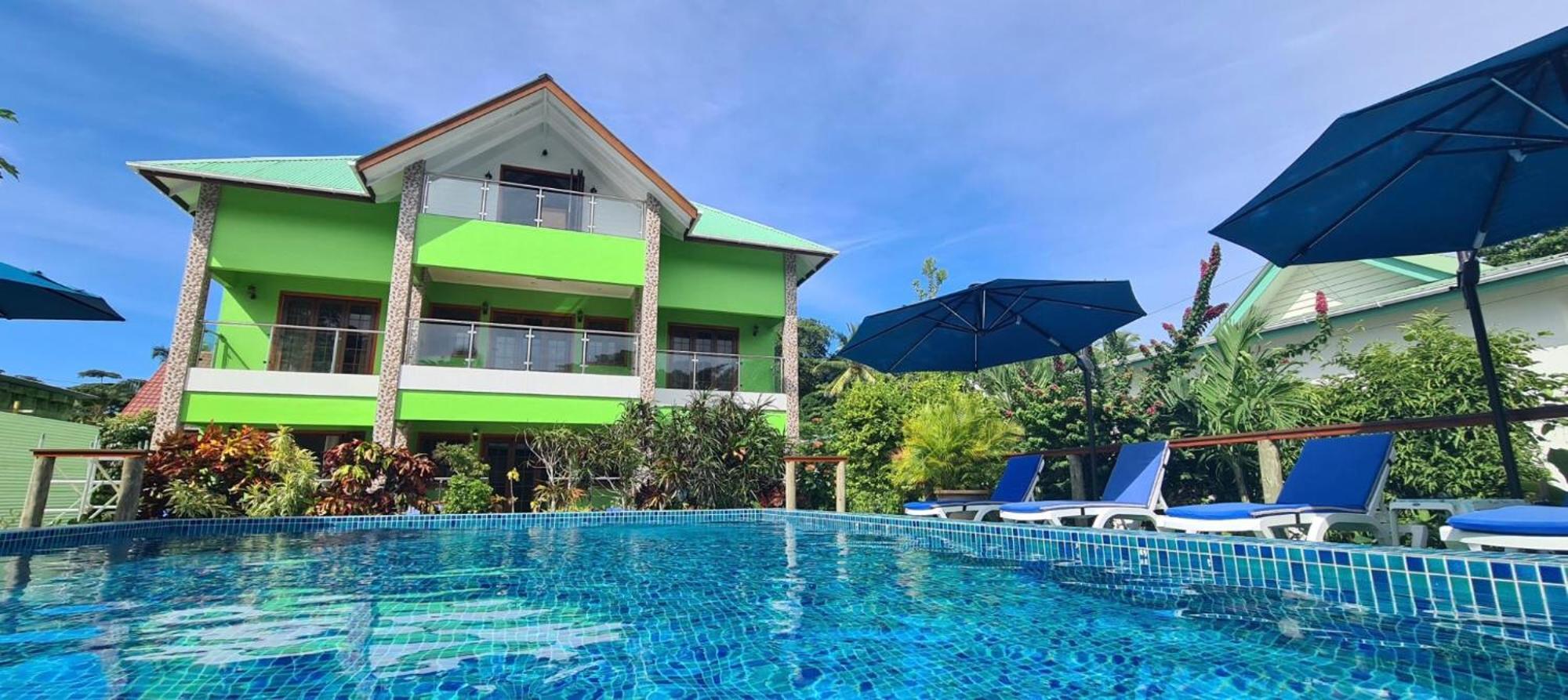 Benjamine'S Guesthouse La Digue Luaran gambar